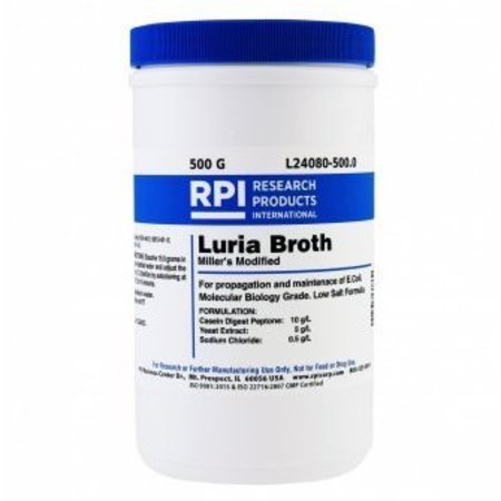 RPI Luria Broth Miller's Modified, 500 G L24080-500.0